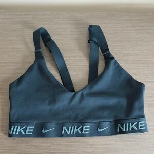 Nike Women's Indy Medium Support Padded Adjustable Sports Bra. Navy. Size XS